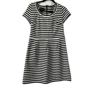 INC Women’s Black & White Stripe Dress